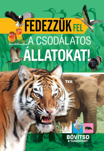 Fedezzük fel a csodálatos állatokat könyv