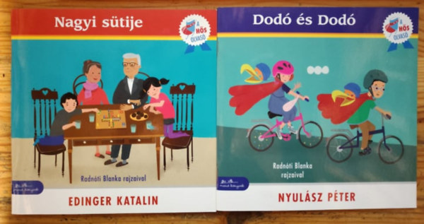 Edinger Katalin, Nyulász Péter: 2 db Manó könyvek: Nagyi Sütije, Dodo és Dodó antikvár