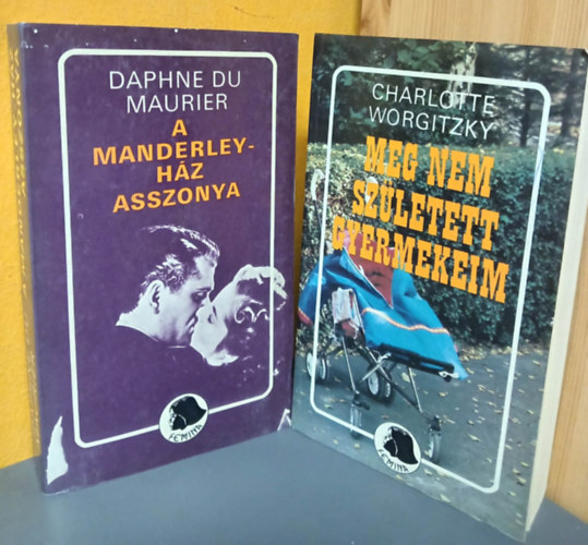 Daphne Du Maurier, Charlotte Worgitzky: A Manderley-ház asszonya + Meg nem született gyermekeim (2 femina-sorozat kötet) antikvár