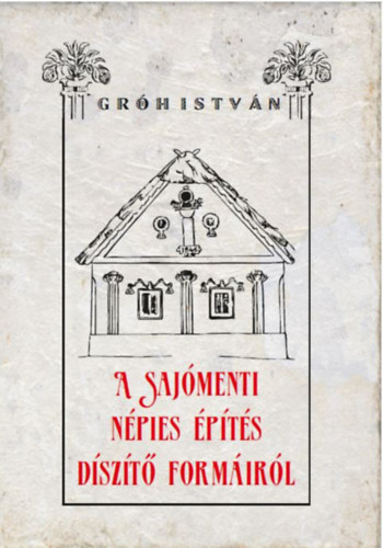 Gróh István: A sajómenti népies építés díszítő formáiról könyv
