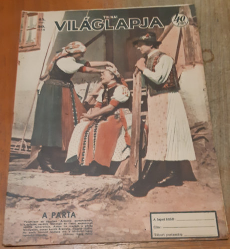 Tolnai Világlapja 45. évfolyam (1943) 30. szám antikvár