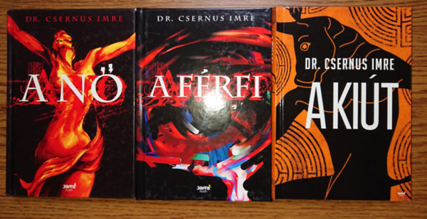 Dr. Csernus  Imre: 3 sikerkönyv Csernus Imrétől: A nő, A férfi, A kiút antikvár