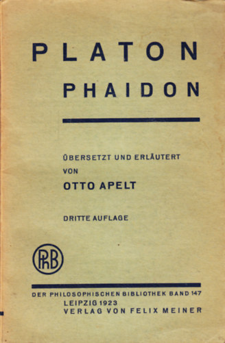 Platon: Phaidon antikvár