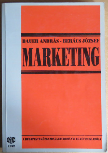 Bauer András; Berács József: Marketing antikvár