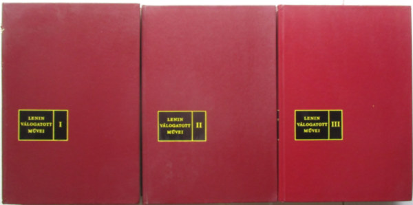 Lenin: Lenin válogatott művei I-III. antikvár
