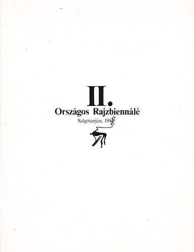 II. országos rajzbiennálé (Salgótarján 1984. október-december) antikvár