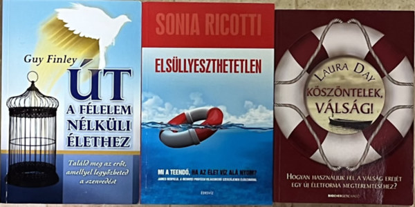 Laura Day, Sonia Ricotti, Guy Finley: Életmód könyvcsomag (3 kötet) antikvár
