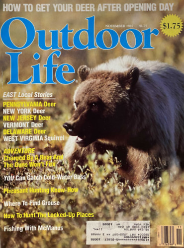 Outdoor Life November 1987 antikvár