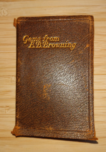 Elizabeth Barrett Browning: Gems from E.B. Browning antikvár