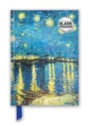 Vincent Van Gogh: Starry Night Over the Rhône (Foiled Blank Journal) idegen
