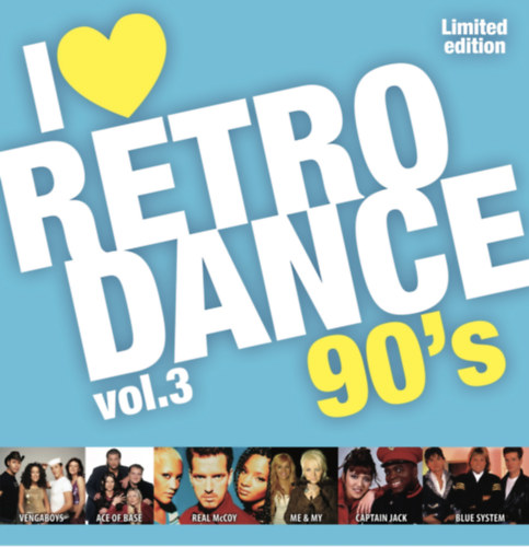 I LOVE RETRO DANCE 90's - VOL. 3-VINYL LP