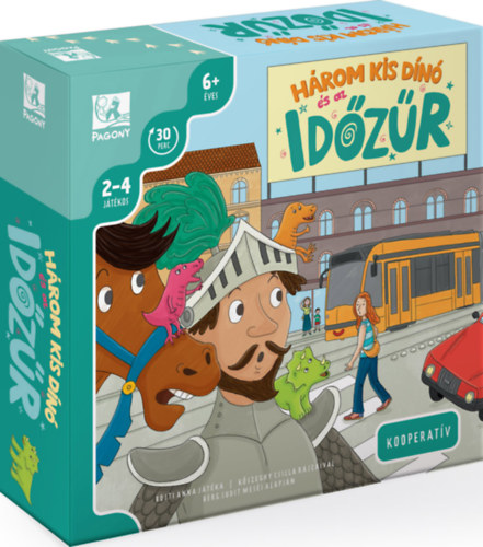 Három kis dínó és az időzűr játékkártya