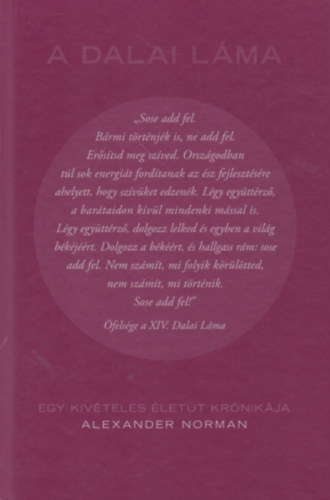 Norman, Alexander: A dalai láma antikvár
