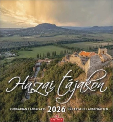 Hazai tájakon falinaptár 30x34 cm - 2026 naptár