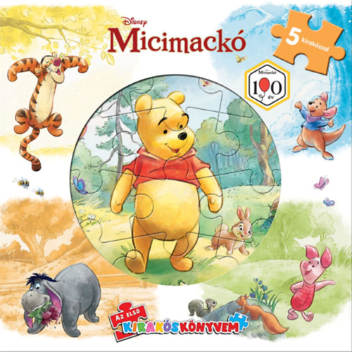 Az első kirakóskönyvem: Micimackó könyv
