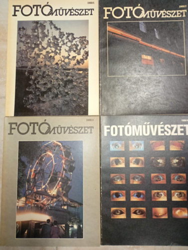 Féner Tamás: Fotóművészet 1988/1-4. (Az évben megjelent összes kiadvány) antikvár