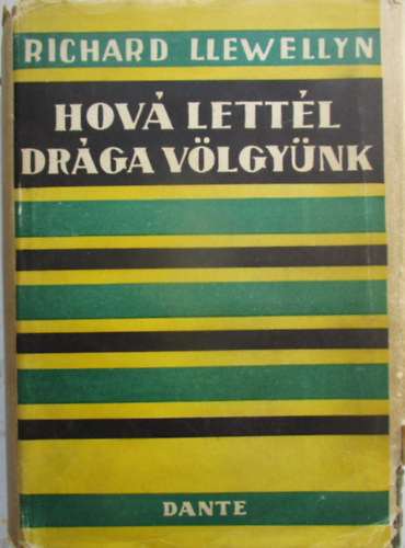 Richard Llewellyn: Hová lettél drága völgyünk? antikvár