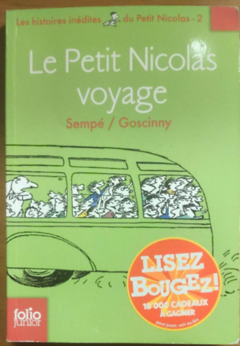 Sempé-Goscinny: Le Petit Nicolas voyage antikvár
