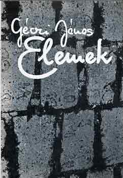Géczi János: Elemek - Dedikált antikvár