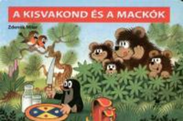 Zdenek Miler: A kisvakond és a mackók (lapozó) antikvár