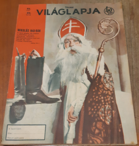 Tolnai Világlapja 45. évfolyam (1943) 49. szám antikvár