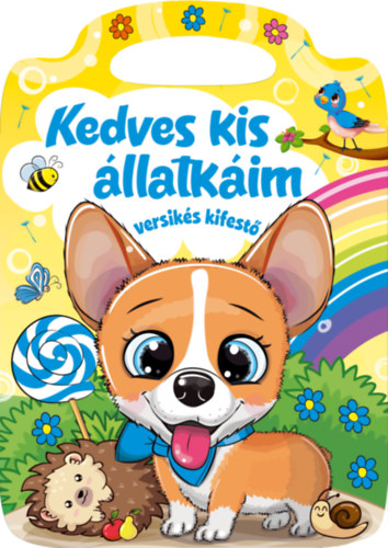Kedves kis állatkáim - Versikés kifestő akciós termékkép 1
