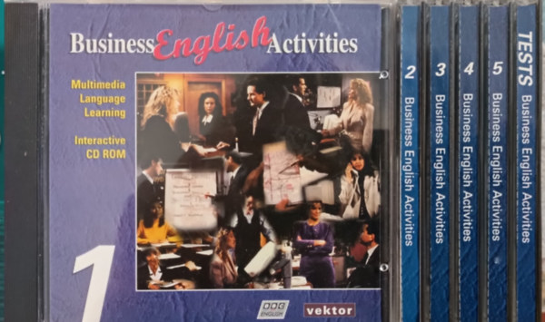 Business English Activities - Interactive CD rom (6 db) antikvár