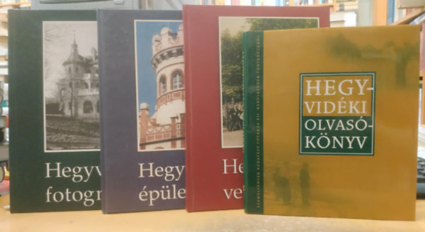 dr. Mitnyan György, Müllner Jenő, Rosch Gábor, Horváth Tamás: 4 db Hegyvidéki...: épületek + fotográfiák + Olvasókönyv + vendéglátás antikvár