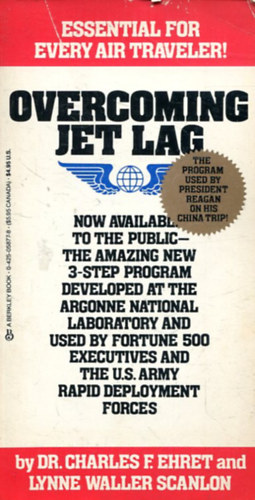 Charles F. Ehret: Overcoming Jet Lag antikvár