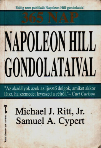 Michael J. Jr. Ritt, Samuel A. Cypert: 365 nap Napoleon Hill gondolataival antikvár