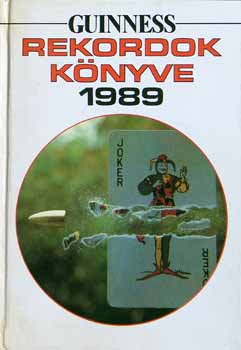 Guinnes rekordok könyve 1989 antikvár