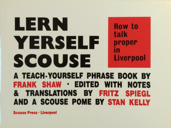 Frank Shaw: Lern Yerself Scouse antikvár