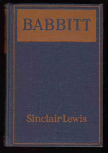 Sinclair Lewis: Babbitt (angol) antikvár