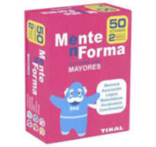 Mente en forma, actividades para mayores-Tartsd élesen az elméd, tevékenység antikvár