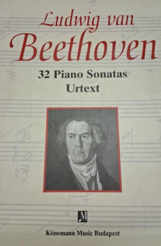 Ludwig van Beethoven - 32 Piano Sonatas Urtext antikvár