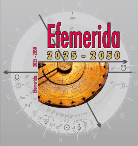Efemerida 2025-2050 könyv