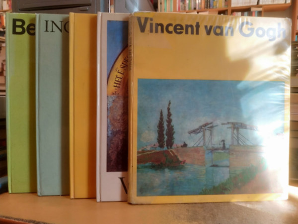 Kuno Mittelstädt, Végh János, Hans Ebert, H. Takács Marianna, Jan Bialostocki: 5 db A művészet világa: Bernini + Ingres + Murillo + Van Eyck + Vincent van Gogh antikvár