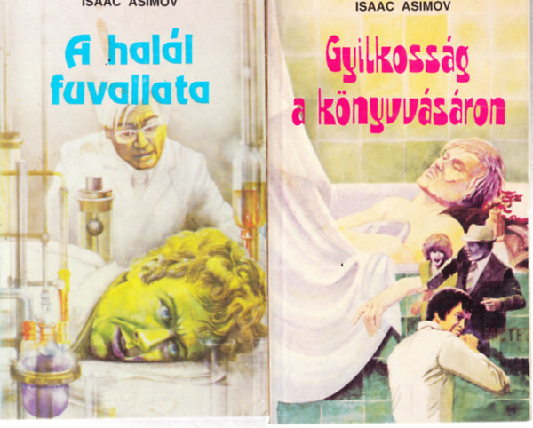 Isaac Asimov: 3 db Asimov regény - Gyilkosság a könyvvásáron + A halál fuvallata + Szívélyes fahrenheit antikvár