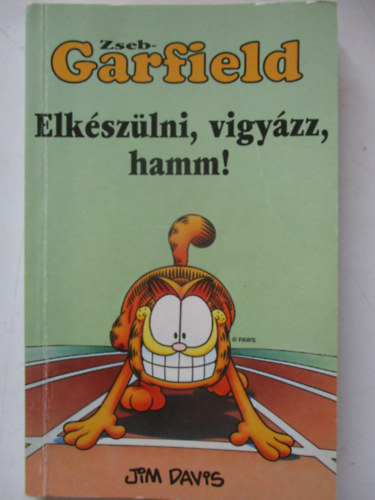 Jim Davis: Elkészülni, vigyázz, hamm! (zsebGarfield) antikvár
