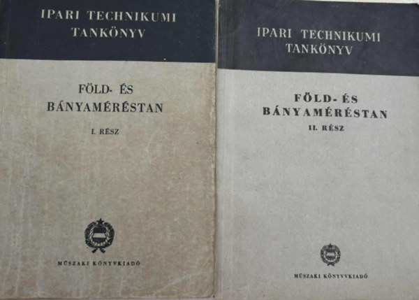 Markovich Pál: Föld- és bányaméréstan I-II. antikvár