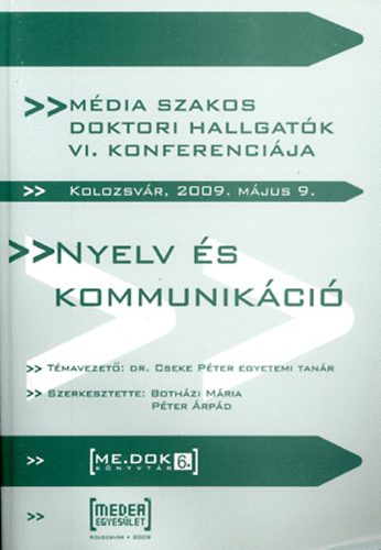 Botházi Mária: Nyelv és kommunikáció könyv