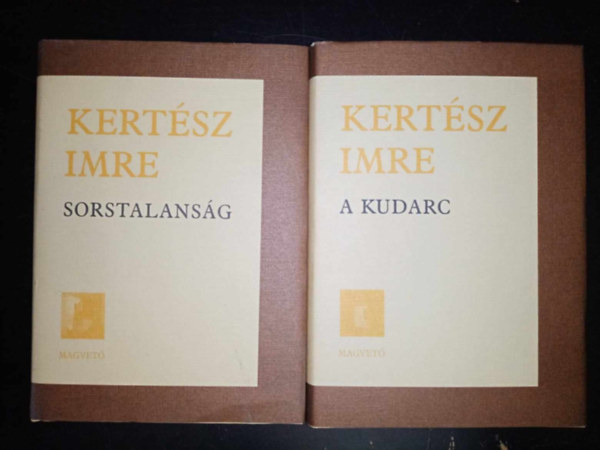 Kertész Imre: A kudarc + Sorstalanság  (2 mű) antikvár