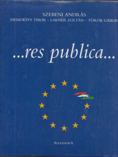 Szebeni András: ...res publica... antikvár