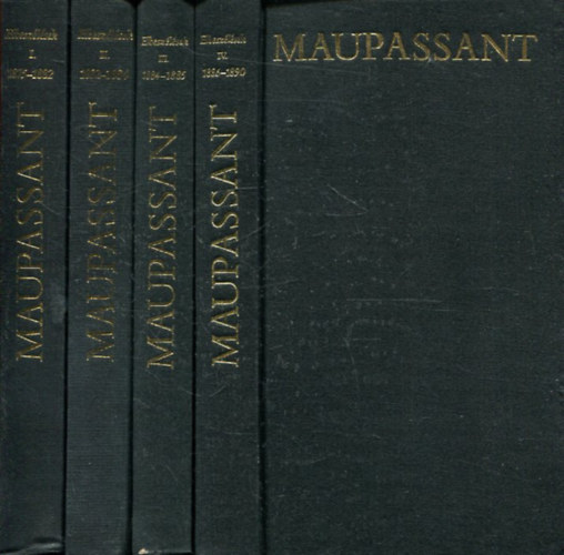 Maupassant: Maupassant elbeszélések I-IV. antikvár