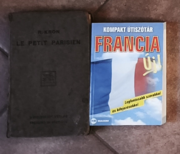 R. Kron, Michael Péan, Mike Hillenbrand: 2db francia szótár - Le petit Parisien, Kompakt útiszótár-Francia antikvár