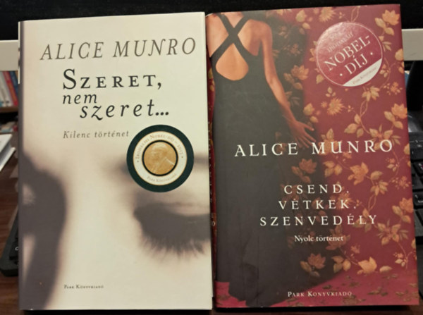 Alice Munro: 2 db Alice Munro: Csend, vétkek, szenvedély + Szeret, nem szeret... antikvár