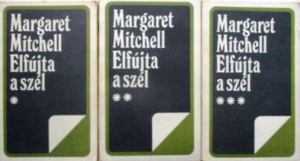 Margaret Mitchell: Elfújta a szél I-III. antikvár