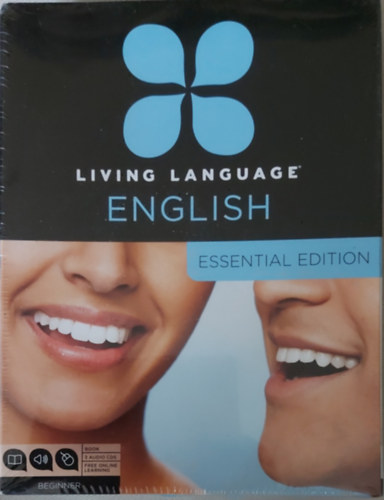 Living Language - English - beginner - essential edition box - book +3 Cd + free online antikvár