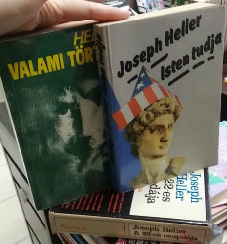 Joseph Heller: 3 db Joseph Heller mű: A 22-es csapdája+ Isten tudja+ Valami történt antikvár