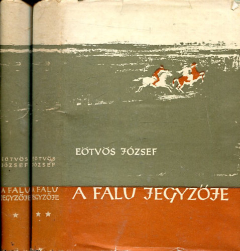 Eötvös József: A falu jegyzője I-II. antikvár